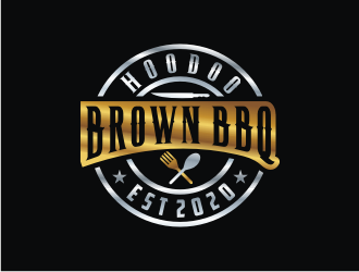 Hoodoo Brown BBQ logo design by bricton