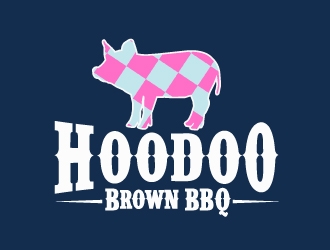 Hoodoo Brown BBQ logo design by AamirKhan