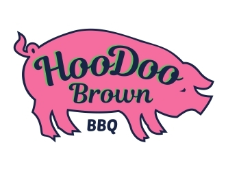 Hoodoo Brown BBQ logo design by aura