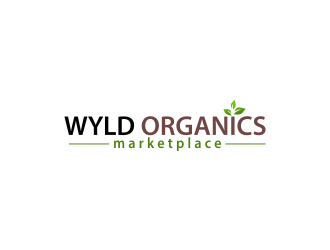 Wyld Organics marketplace logo design by oke2angconcept