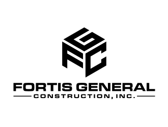 Fortis General Construction, Inc. logo design by nurul_rizkon