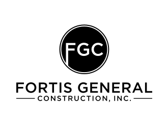 Fortis General Construction, Inc. logo design by nurul_rizkon