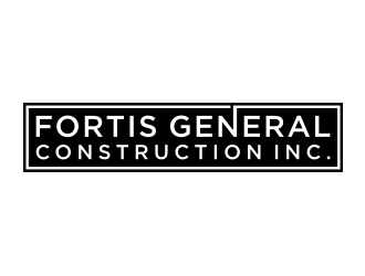 Fortis General Construction, Inc. logo design by Zhafir