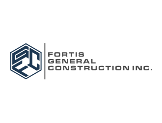 Fortis General Construction, Inc. logo design by Zhafir