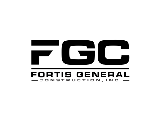 Fortis General Construction, Inc. logo design by evdesign