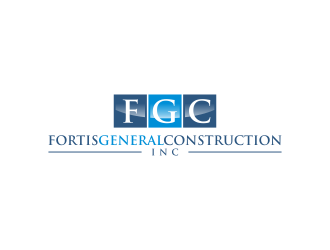 Fortis General Construction, Inc. logo design by ellsa