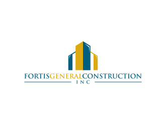 Fortis General Construction, Inc. logo design by ellsa