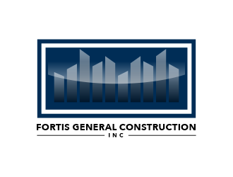 Fortis General Construction, Inc. logo design by ellsa