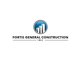 Fortis General Construction, Inc. logo design by ellsa