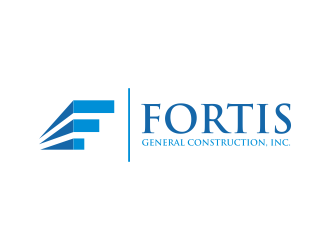 Fortis General Construction, Inc. logo design by ellsa