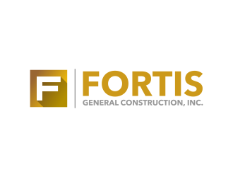 Fortis General Construction, Inc. logo design by ellsa