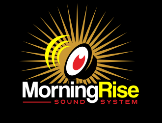 Morning Rise Sound System logo design by AisRafa