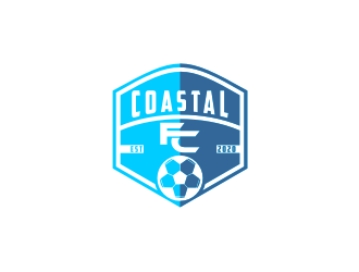 Coastal FC logo design by bricton