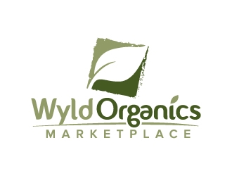 Wyld Organics marketplace logo design by jaize