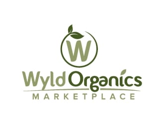 Wyld Organics marketplace logo design by jaize