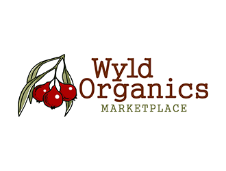 Wyld Organics marketplace logo design by logolady