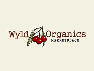 Wyld Organics marketplace logo design by logolady