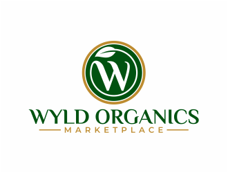 Wyld Organics marketplace logo design by mutafailan