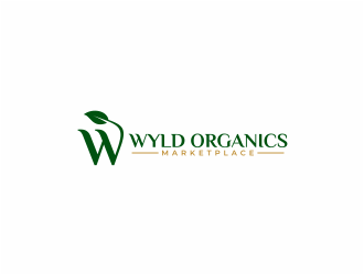 Wyld Organics marketplace logo design by mutafailan