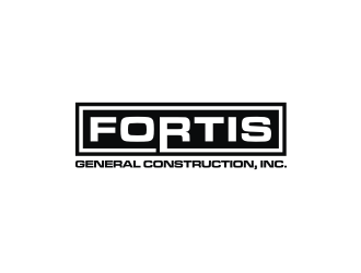 Fortis General Construction, Inc. logo design by Nurmalia