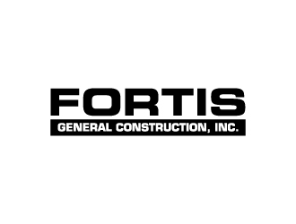 Fortis General Construction, Inc. logo design by jaize