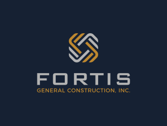 Fortis General Construction, Inc. logo design by mashoodpp