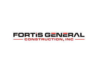 Fortis General Construction, Inc. logo design by ndaru