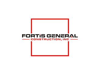 Fortis General Construction, Inc. logo design by ndaru