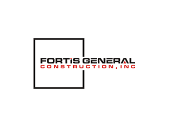 Fortis General Construction, Inc. logo design by ndaru