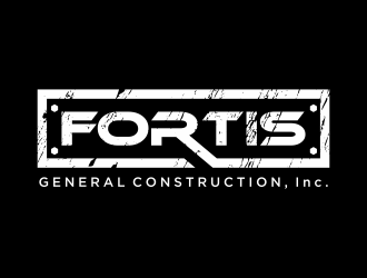 Fortis General Construction, Inc. logo design by Mahrein