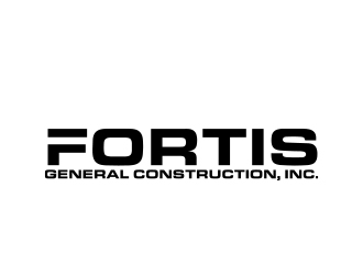 Fortis General Construction, Inc. logo design by MarkindDesign