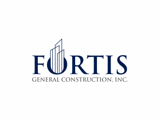 Fortis General Construction, Inc. logo design by mutafailan