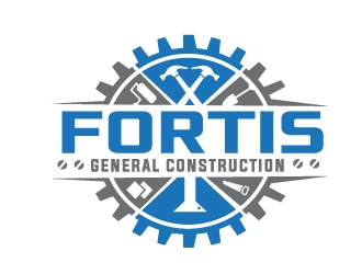 Fortis General Construction, Inc. logo design by art-design