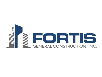 Fortis General Construction, Inc. logo design by kunejo