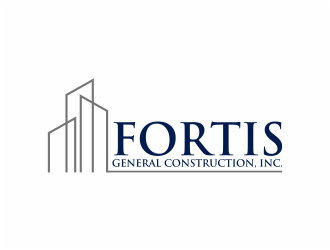 Fortis General Construction, Inc. logo design by mutafailan