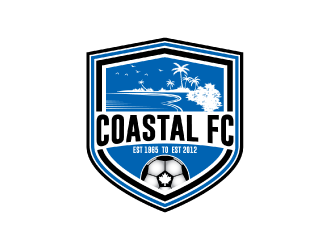 Coastal FC logo design by nona