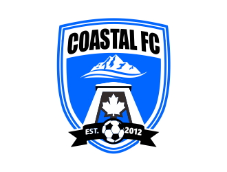 Coastal FC logo design by Girly