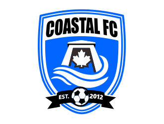 Coastal FC logo design by Girly