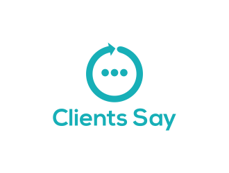 Clients Say logo design by N3V4