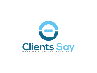 Clients Say logo design by N3V4