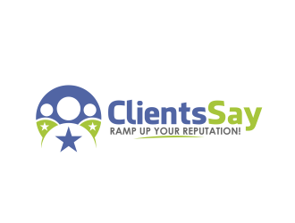 Clients Say logo design by serprimero