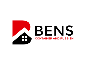 Bens Container and Rubbish logo design by Girly