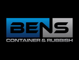 Bens Container and Rubbish logo design by p0peye