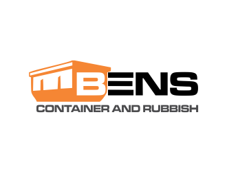 Bens Container and Rubbish logo design by oke2angconcept