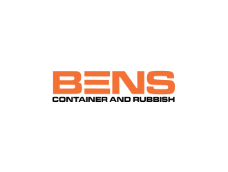 Bens Container and Rubbish logo design by oke2angconcept