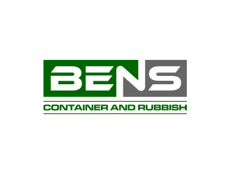 Bens Container and Rubbish logo design by ammad