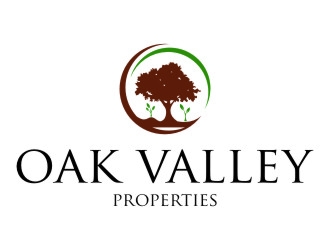 Oak Valley Properties  logo design by jetzu