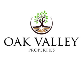 Oak Valley Properties  logo design by jetzu