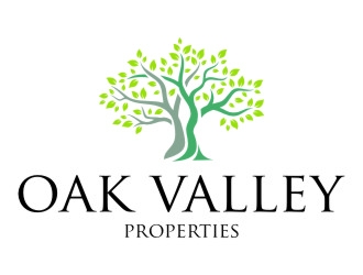 Oak Valley Properties  logo design by jetzu