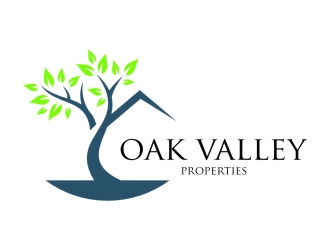 Oak Valley Properties  logo design by jetzu